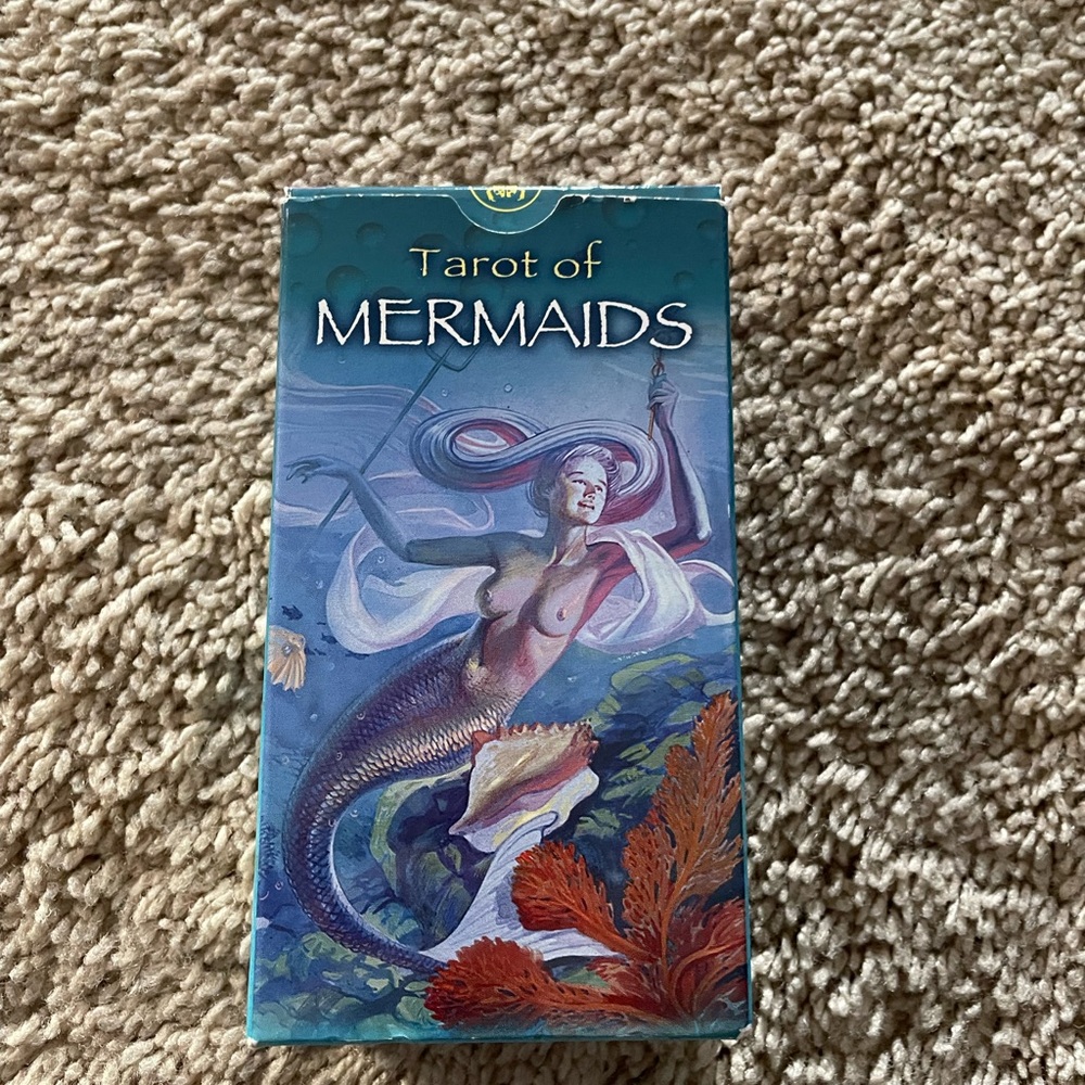 Mermaid tarot cards. Excellent condition.